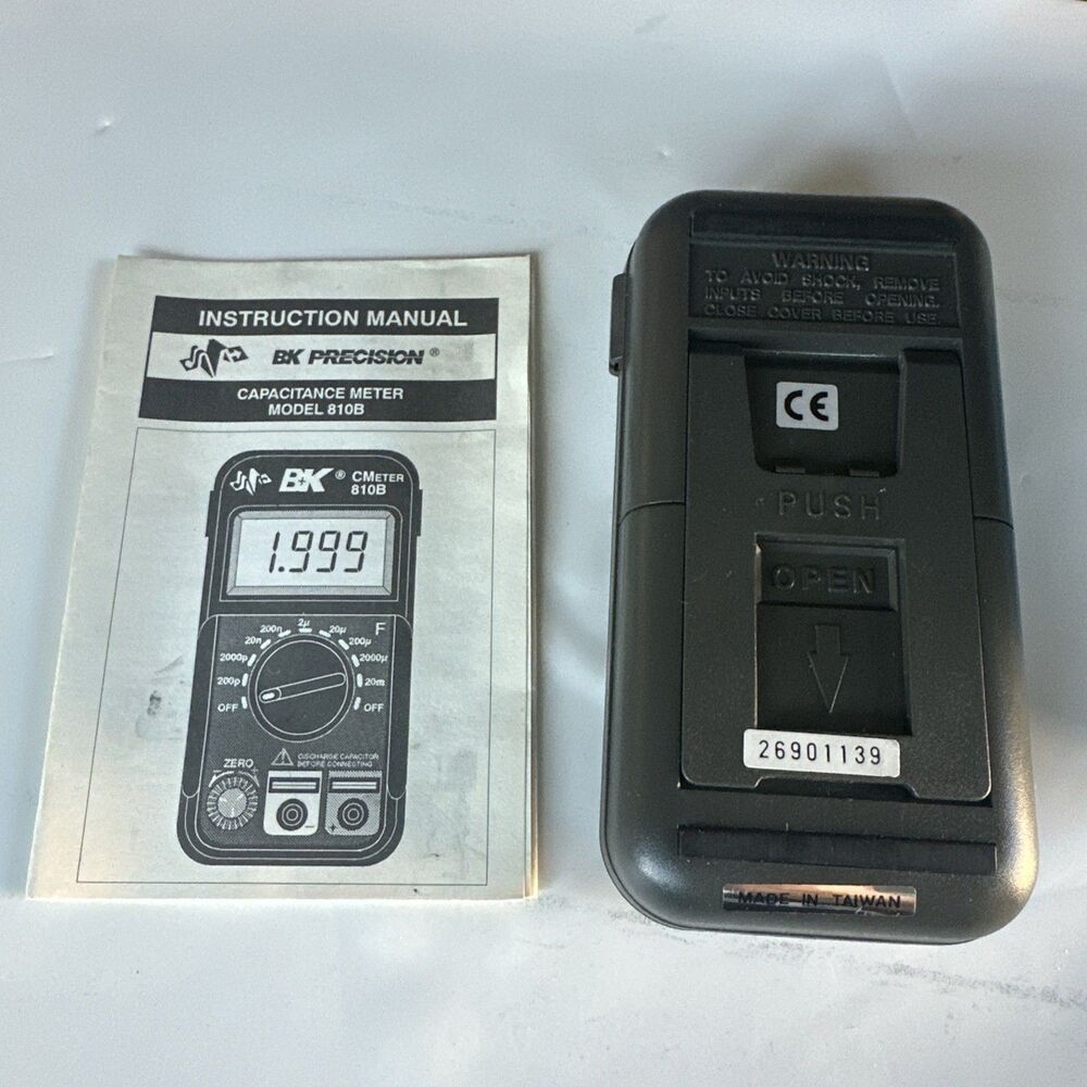 BK Capacitance Meter Model 810B - Picture 3 of 5